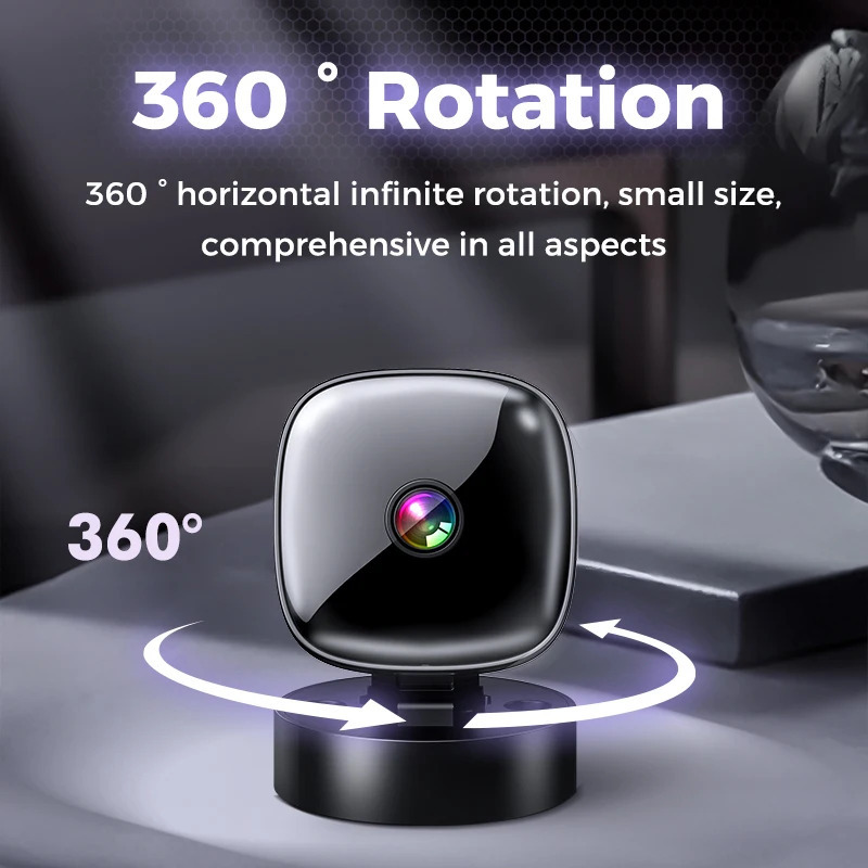 Камера безопасности 4K Беспроводной Wi-Fi Мониторинг Безопасность Защита Дистанционное Инфракрасное наблюдение ночного видения высокой четкости