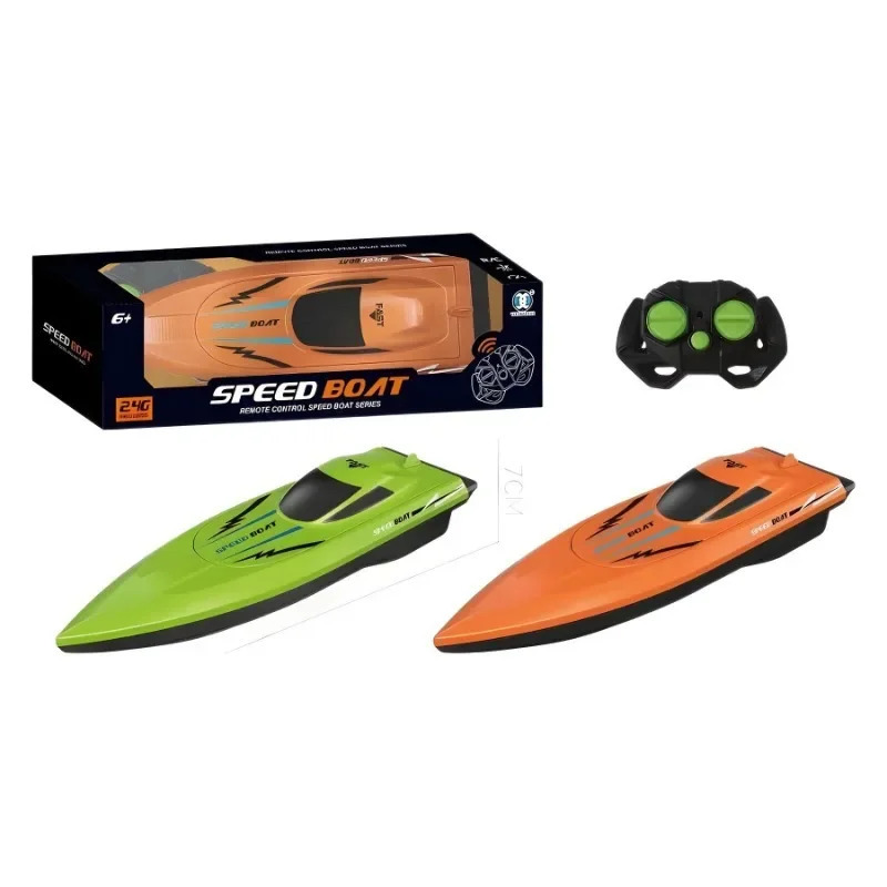Лодка с дистанционным управлением, игрушки, 2,4 г, летняя уличная высокоскоростная гребная лодка с подсветкой, детские радиоуправляемые игрушки, лодка, скоростной катер с дистанционным управлением
