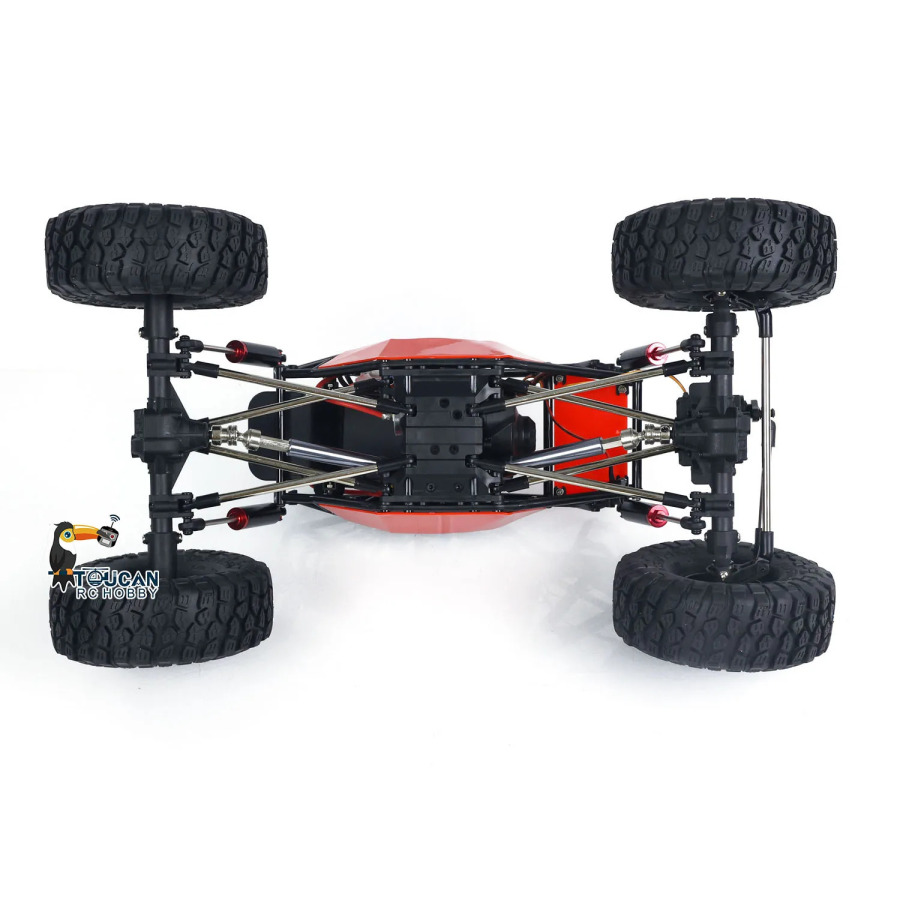 RC SUV 4x4 1/10 Scale Ready to Run (RTR) Elektr bo'yalgan yugurishga tayyor sovg'a TH24039