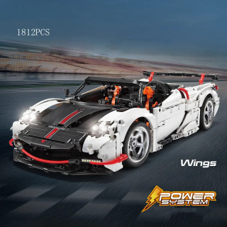 Paganis Huayra Super Sport Car 1:10 radio boshqariladigan modeli, texnik to'plam, masshtab 1:10, yoritilgan, 2,4 gigagertsli