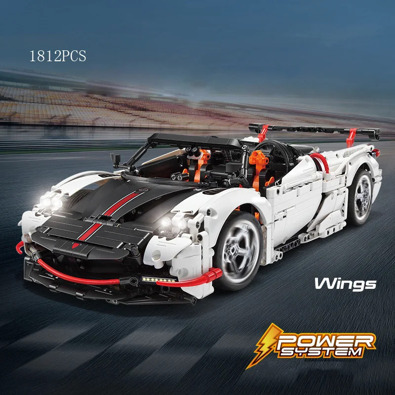 Paganis Huayra Super Sport Car 1:10 radio boshqariladigan modeli, texnik to'plam, masshtab 1:10, yoritilgan, 2,4 gigagertsli