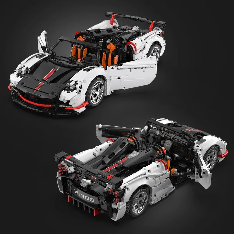 Paganis Huayra Super Sport Car 1:10 radio boshqariladigan modeli, texnik to'plam, masshtab 1:10, yoritilgan, 2,4 gigagertsli