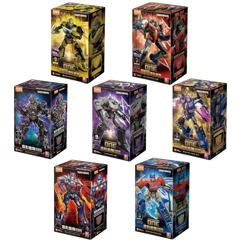 Filmlar Transformers One o'yinchoqlari LED Optimus Prime Starscream SENTINEL PRIME Megatron harakat figurasi yig'ilgan o'yinchoq Bolalar sovg'asi