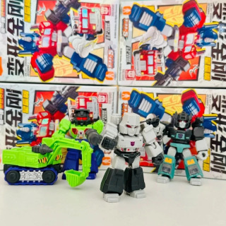 Yangi: Blokees Defender Transforming Robots Collection figuralari (Optimus Prime, Megatron, Ironhide) 5,5 sm V1 V2 – Ideal sovg'a