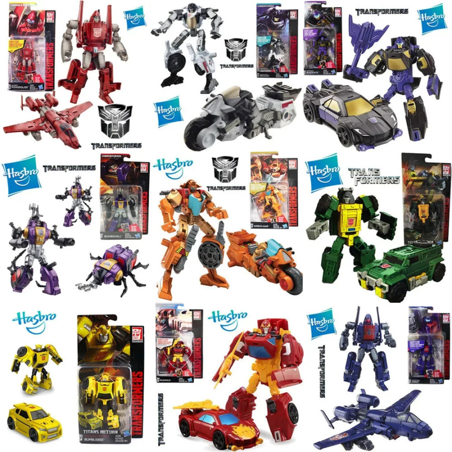 Экшн-фигурки Трансформеры коллекция животных Autobot Dinobot Titans возвращаемая мощность Премиум IDW Cyberverse игрушка-модель для мальчиков
