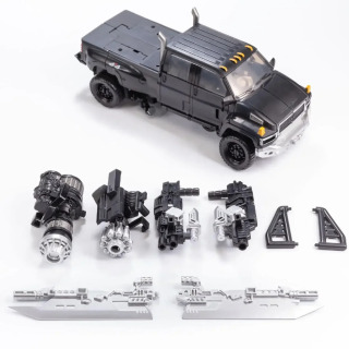 (Stokda) Transformatsiya BAIWEI TW1026 TW-1026 TW-1026B TW1026B Ironhide KO SS14 Weaponeer LS09 qotishma robot figurasi