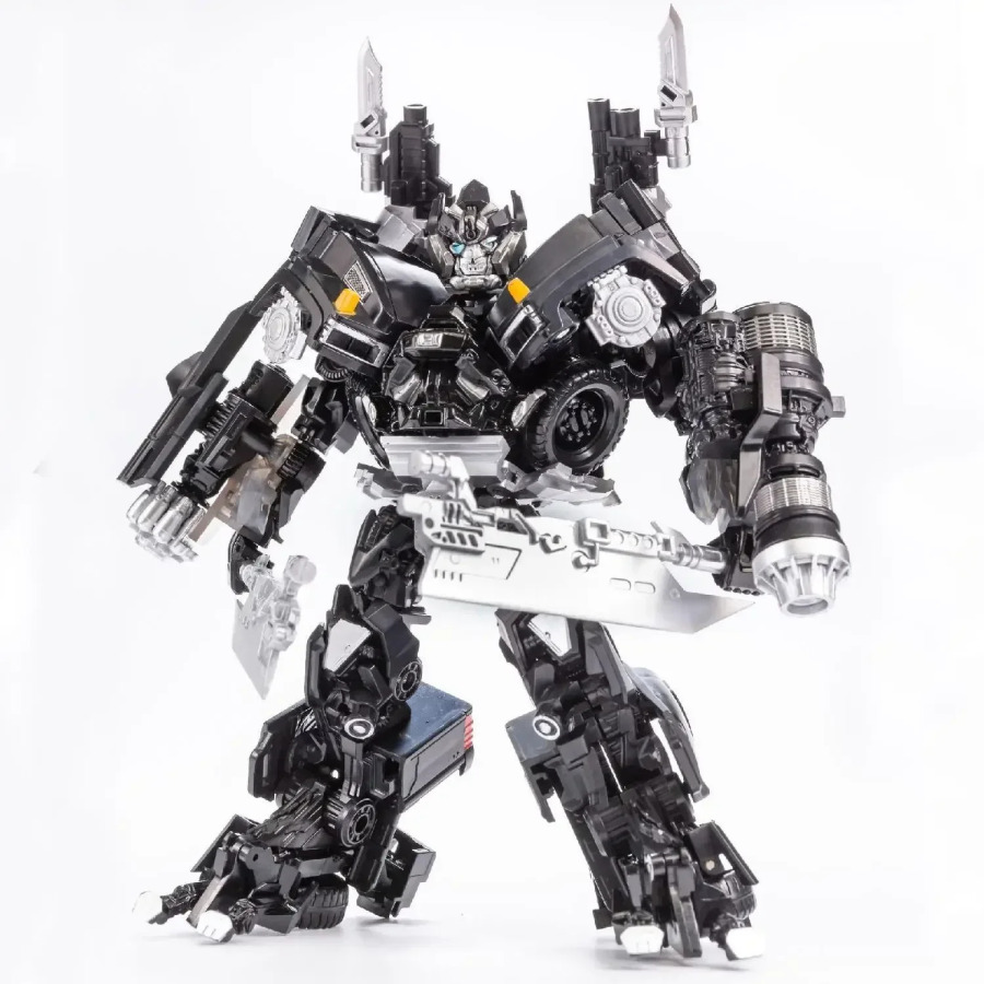 (Stokda) Transformatsiya BAIWEI TW1026 TW-1026 TW-1026B TW1026B Ironhide KO SS14 Weaponeer LS09 qotishma robot figurasi