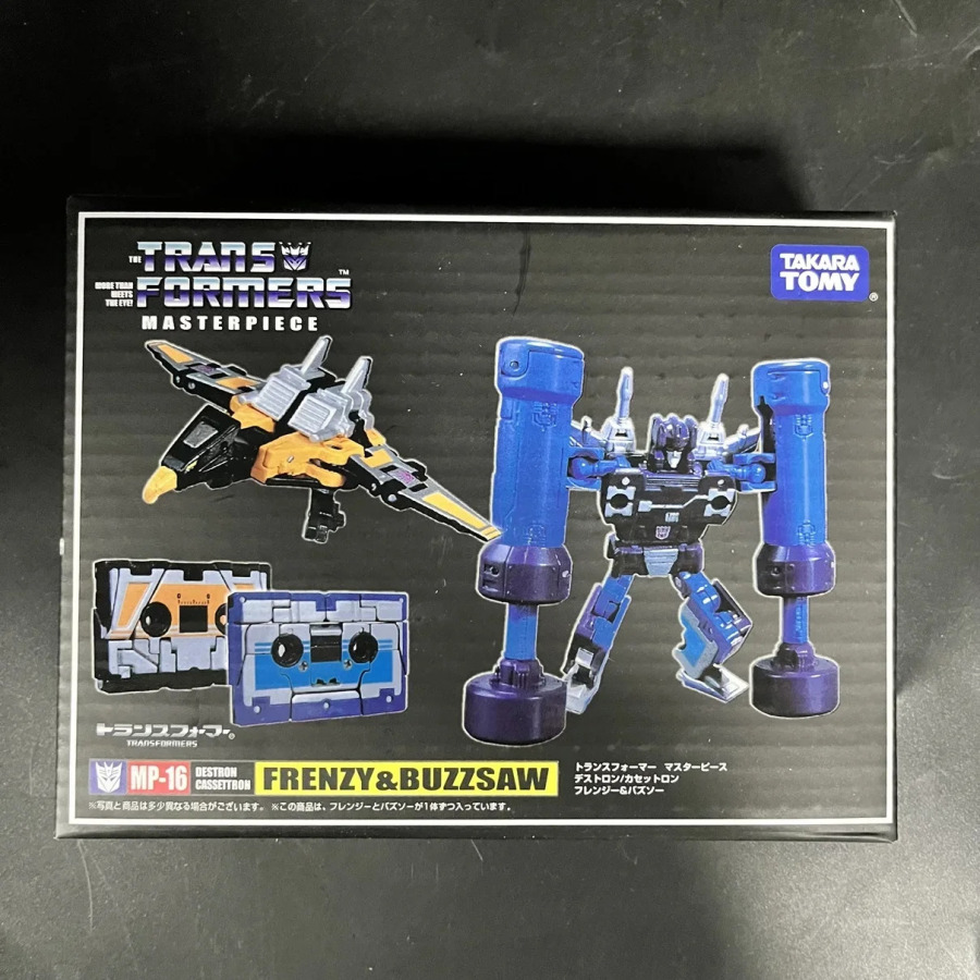 Transformator Masterpiece MP 15 16 KO Frenzy Buzzsaw Rumble Yaguar o'yinchoqlari Action figurali bolalar sovg'a o'yinchoqlari