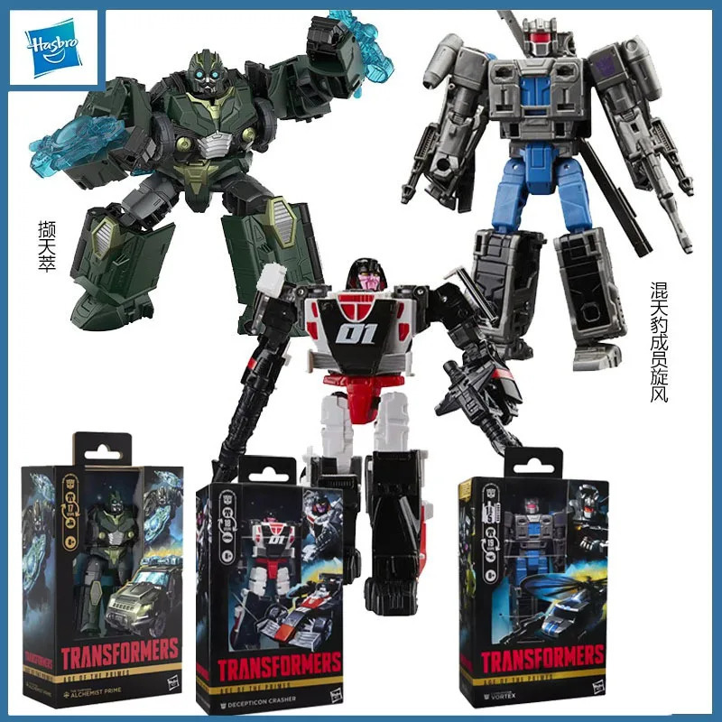 Hasbro оригинальные трансформеры Age of The Primes Decepticon Crasher Vortex Alchemist Prime, экшн-фигурки, игрушки для мальчиков и девочек, подарок