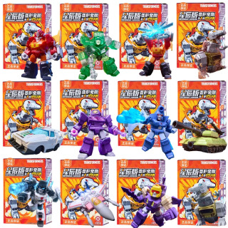 Transformers Blokees Defender figurasi - Grimlock Dinobots Starscream Optimus Prime yig'iladigan robot yig'ish figurasi