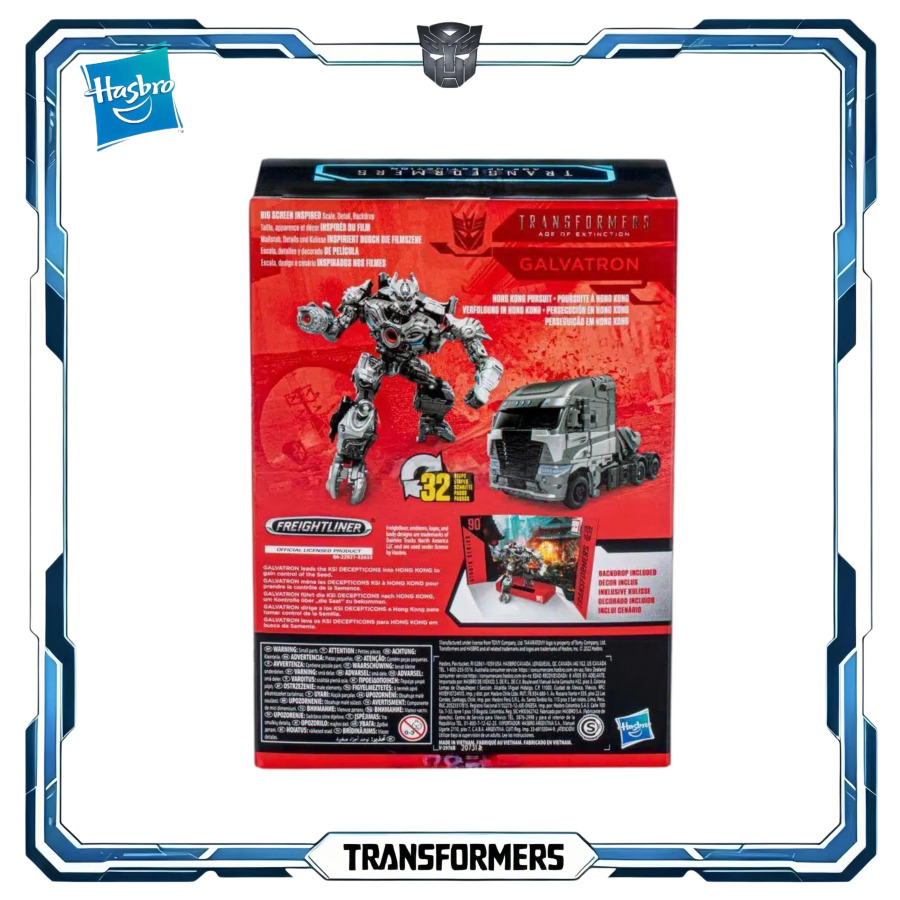 Hasbro Transformers Studio Series 90 Voyager Class Galvatron, детская игрушка-робот, коллекционная фигурка, подарок, в наличии