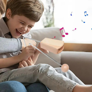 Vibra-Slap zarbli cholg'u yog'och zarbli cholg'u Urma cholg'u cholg'u Vibraslap noyob musiqa baland sahna