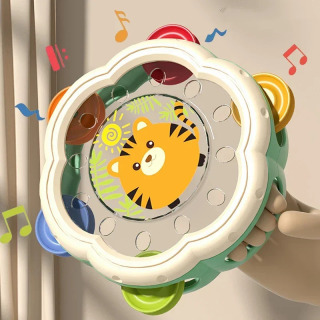 Детские музыкальные инструменты, барабанные игрушки, обучающие игрушки Монтессори для малышей 1-3 лет, интерактивные музыкальные игрушки для раннего развития рук ребенка