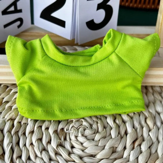 Yangi O'yinchoqlar Aksessuarlar 20 sm qo'g'irchoq kiyimlari Moda uslubi Elastik mini kiyimlar T-ko'ylak sviterlar Paxta yumshoq qo'g'irchoqlar