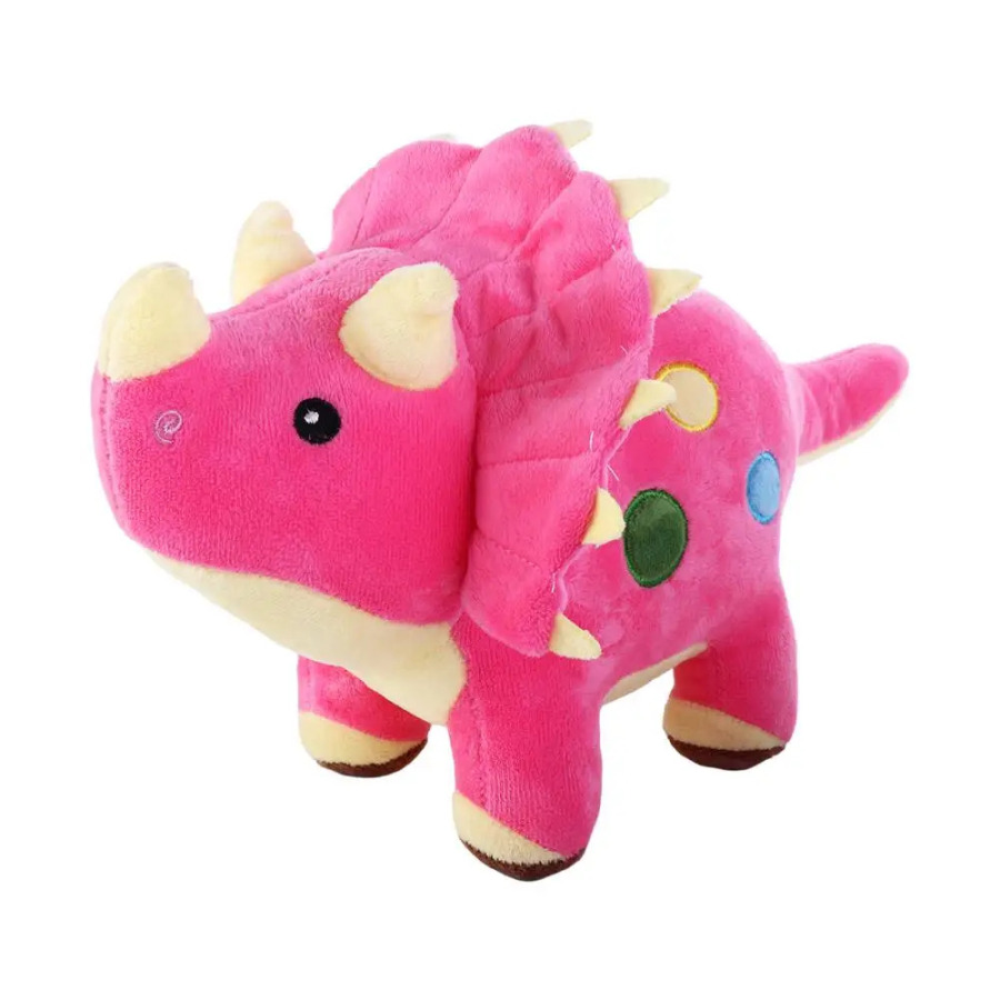Triceratops Dinosaur to'ldirilgan o'yinchoq Bolalar uchun o'yinchoq Stegosaurus Dinozavr to'ldirilgan o'yinchoq Peluş dinozavr o'yinchoqlar Peluş dinozavr qo'g'irchoq to'ldirilgan hayvon