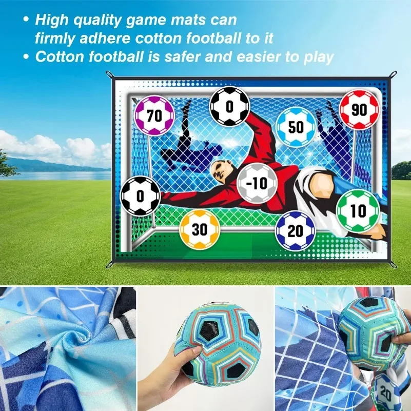 Futbol gilamchalari toʻplami ochiq havoda futbol oʻyinchoqlari Koʻp oʻyinchili futbol musobaqasi oʻyinlari Bolalar futbol mashgʻulotlari oʻgʻil bolalar uchun sovgʻalar