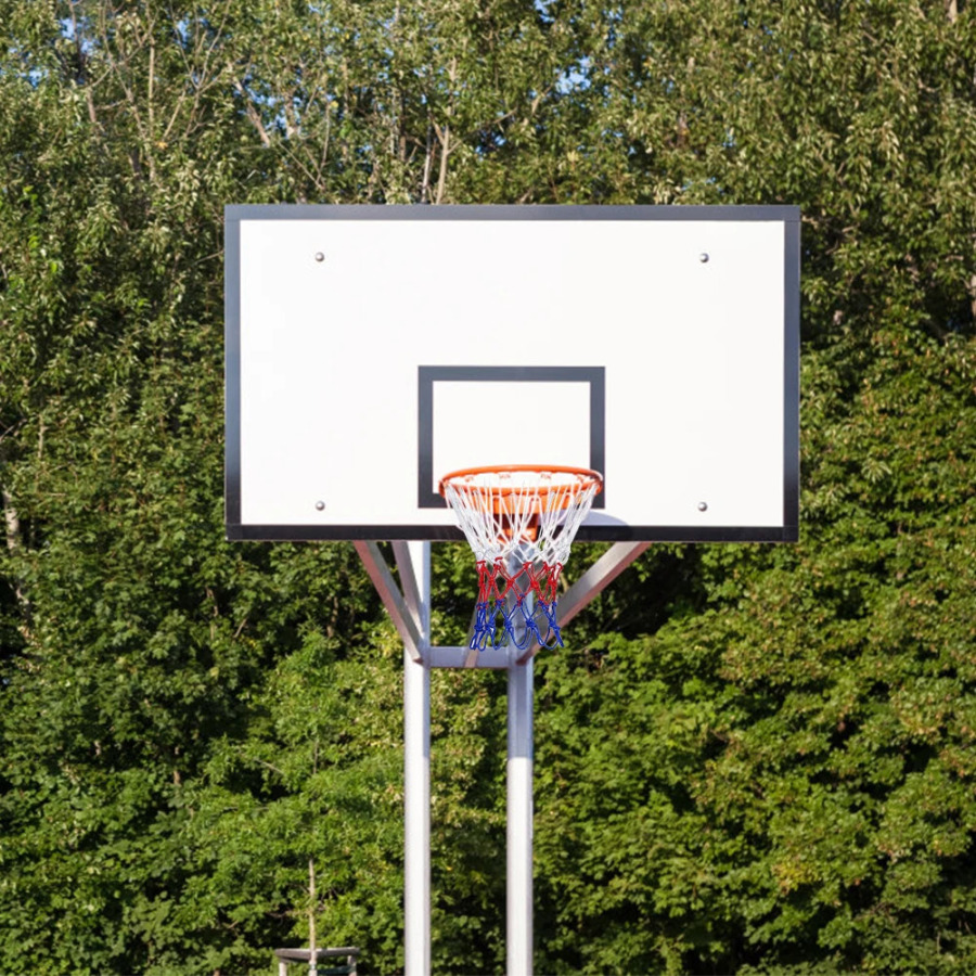 Ochiq sport basketbol tarmog'i basketbol savati standart basketbol halqa savati Barcha ob-havo uch rangli sport o'yin-kulgi