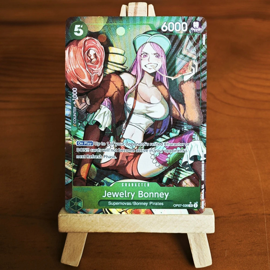 ONE PIECE OPCG folga o'yini anime savdo kartalari: Luffy/Nami/Silvers Rayleigh/Yamato/Bonni - O'yinchoqlar, sevimli mashg'ulotlar, kolleksiyalar