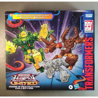 В наличии: Коллекционная фигурка-робот Hasbro Transformers Classic Toys Legacy United Minotaurus Chop Shop Barrage – идеальный подарок для хобби и коллекционирования