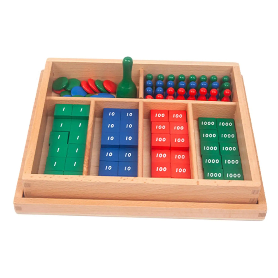 Игрушка Монтессори для малышей 3 -6 лет, инструмент для дошкольного возраста, классические развивающие игрушки, инструмент для раннего обучения, деревянная игрушка, математические игрушки