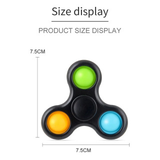 Anti Stress Fidget O'yinchoqlari Barmoq uchi Gyro Fidget Spinner Stressni bartaraf etuvchi o'yinchoqlar Kattalar Bolalar Dekompressiyasi Bolalar uchun sovg'alar