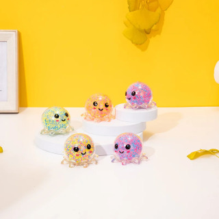 Kawaii hayvonlari stressni engillashtiradigan to'p o'yinchoqlari Stressni bartaraf etish dekompressiyali o'yinchoq bolalar uchun sekin o'yinchoqlar Kattalar antistress