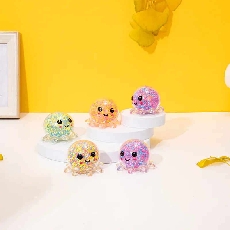 Kawaii hayvonlari stressni engillashtiradigan to'p o'yinchoqlari Stressni bartaraf etish dekompressiyali o'yinchoq bolalar uchun sekin o'yinchoqlar Kattalar antistress