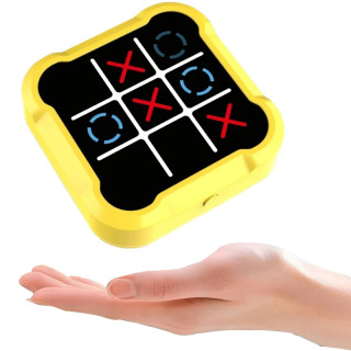Elektron Tic Tac Toe shaxmat taxtasi Ko'p funktsiyali bolalar ta'lim strategiyasi o'yinchoqlari interaktiv miya o'yini Ota-bola uchun qiziqarli