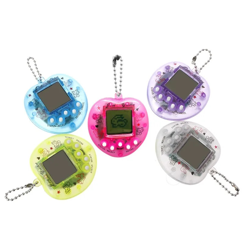 Электронная игра для домашних животных Tamagotchi, оригинальные 168 домашних животных в одном, виртуальный интернет-питомец, электронные игрушки, забавные подарки для детей, Пиксельная игра для домашних животных