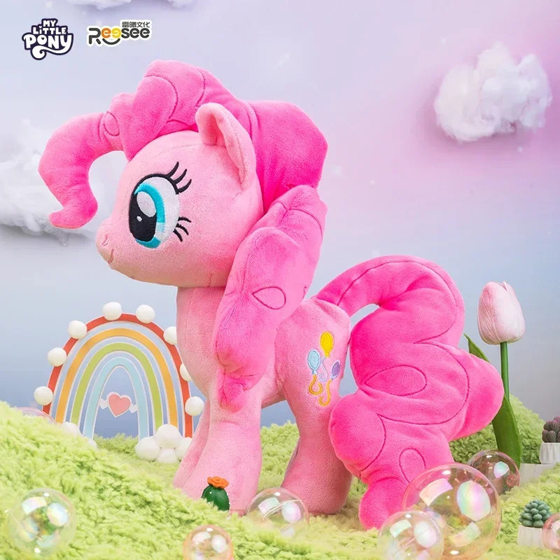 Новые плюшевые игрушки My Little Pony Twilight Sparkle Pinkie Pie Rarity Fluttershy Applejack Rainbow Dash, мягкая кукла, детский рождественский подарок