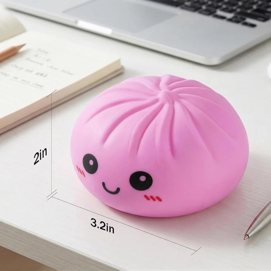Dumpling squishies o'yinchoqlari Rangli dumpli squishies bilan ulkan ajablantiradigan quti Stressga qarshi chuchvara to'plari Rojdestvo/Yangi yil sovg'alari uchun o'yinchoqlar