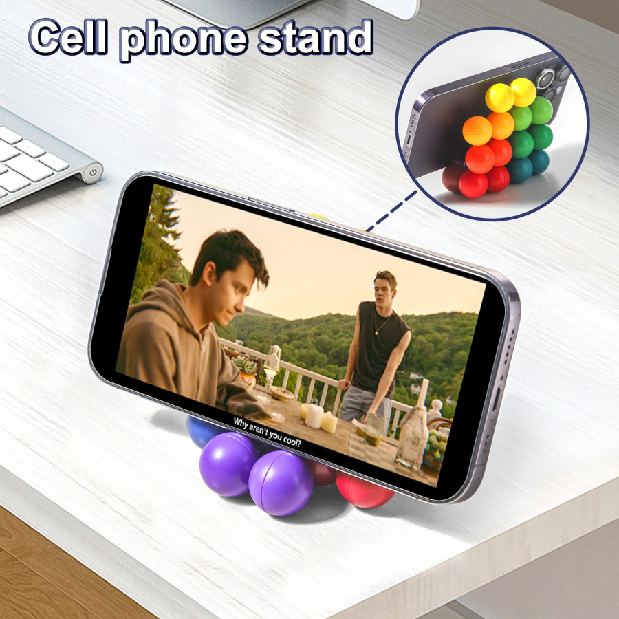 AIUAZA аутистические детские сенсорные игрушки, игрушки для снятия стресса в путешествиях, тихие игрушки с радужным шариком, креативные игрушки для пальцев