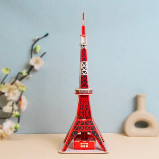 Всемирно известные здания 3D модель картонная головоломка для детей DIY игрушки ручной работы украшения для рабочего стола детский подарок