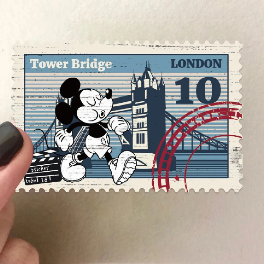 10/30/50 dona. Disney Retro Mikki shtamplari Multfilm stikerlari Qiziqarli Graffiti stikerlari Bolalar o'yinchoqlari uchun DIY kantselyariya bloknoti telefon stikerlari