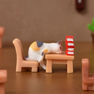Поделки DIY модель животного детские игрушки кукольный домик маленькая статуя микро пейзаж миниатюрные фигурки домашний декор сказочный сад орнамент