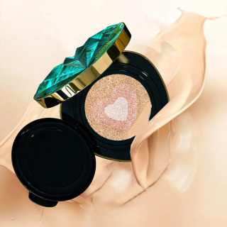 Korean Cosmetic Air Cushion Foundation Yostig'i BB CC kremi 3-si 1-da oziqlantiruvchi yashiruvchi bo'yanish to'plami