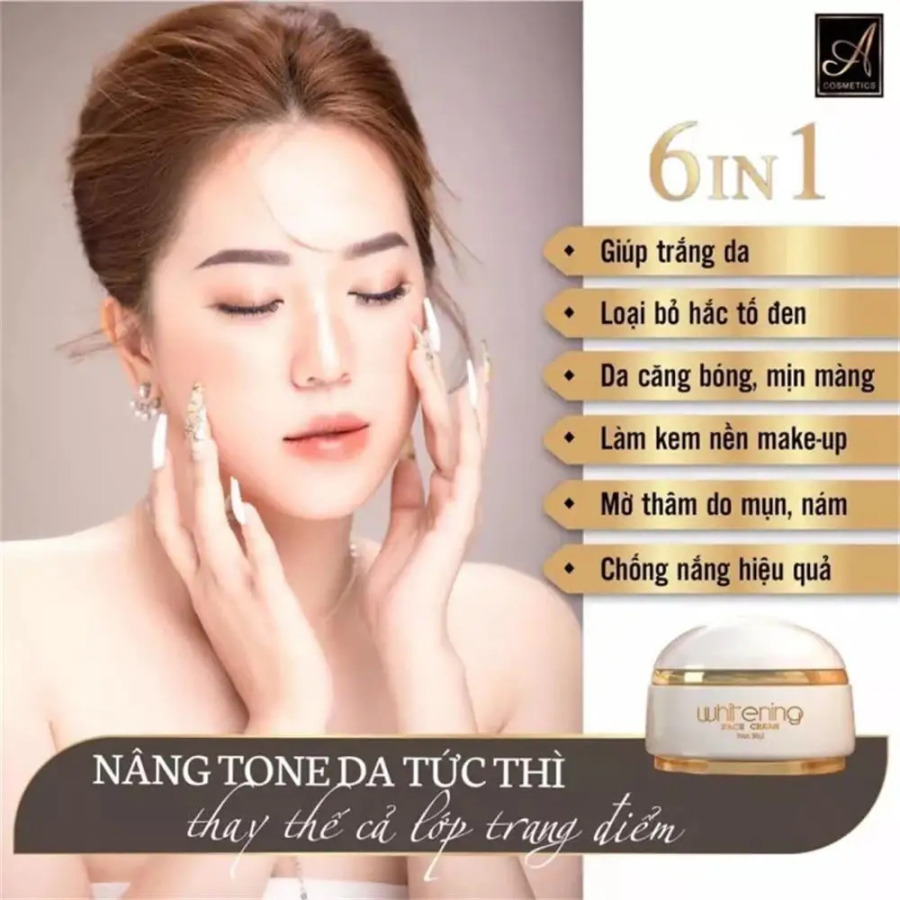 Kem D Panger Tr너 Da Faceembali A Cosmetic 50g M Lichtrene, Brighten Skin, Hydrate & Nourish, Отбеливающий уход за лицом