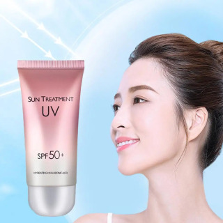 Yuz tanasi quyosh kremi SPF 50+ Quyoshdan oqartiruvchi Quyoshdan himoyalovchi terini parvarishlash Qarishga qarshi himoyalovchi nemlendirici yog'li teri uchun K9W3