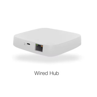 Moes Tuya ZigBee 3.0 Smart Gateway Hub Smart Home Bridge Приложение Smart Life Беспроводной пульт дистанционного управления работает с Alexa Google Home темный хаки