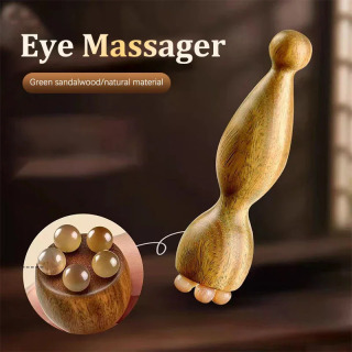 Sandalwood yuz massaj vositalari Gua Sha massaj tayoqlari yuz terisini parvarish qilish Lotus pod massaji yuz fizioterapiya vositasi
