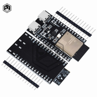 ESP32 / ESP32-C6 WiFi + Bluetooth Интернет вещей Двойная плата разработки Type-C Основная плата ESP32-C6-Dev-Kit C N16R8