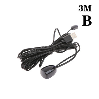 USB-адаптер ИК-пульт дистанционного управления ретранслятор приемник передатчик Emmiter применяется ко всем устройствам дистанционного управления черный