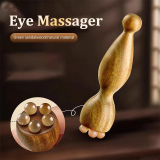 Sandalwood yuz massaj vositalari Gua Sha massaj tayoqlari yuz terisini parvarish qilish Lotus pod massaji yuz fizioterapiya vositasi