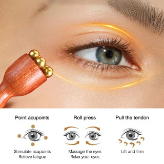 Sandalwood yuz massaj vositalari Gua Sha massaj tayoqlari yuz terisini parvarish qilish Lotus pod massaji yuz fizioterapiya vositasi
