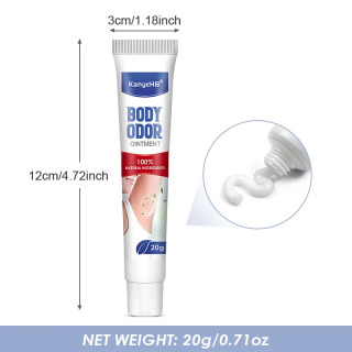 1pc Xushbo'y qo'ltiq kremi tana deodoranti kremi hidni yo'q qilish uchun chuqur tozalovchi teri hidini yo'qotish kremi Yozgi Essential G062