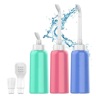 Bide uchun portativ sayohat qo'l dushi, 500 ml