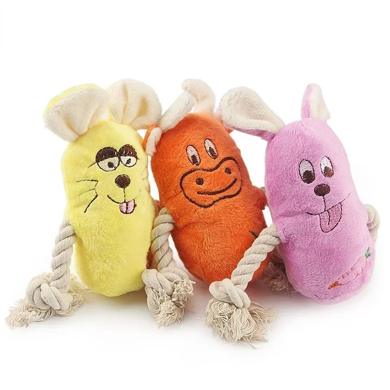 Kichkina va katta itlar uchun squeaker o'yinchoq
