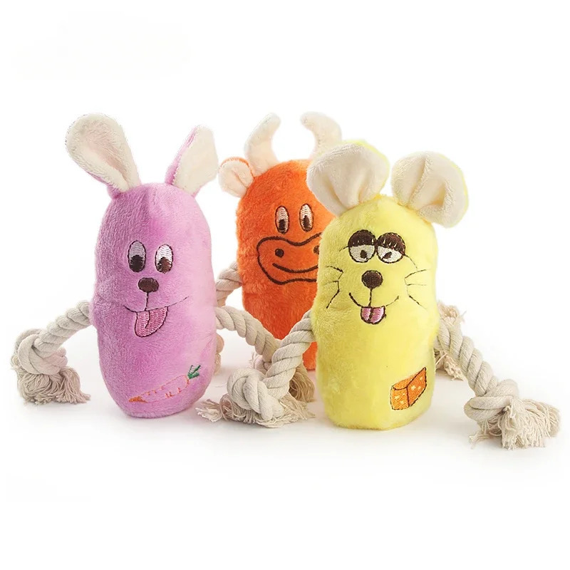 Kichkina va katta itlar uchun squeaker o'yinchoq