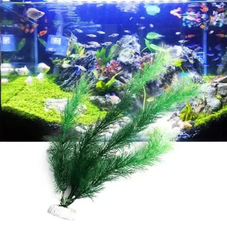 Sun'iy akvarium dekorativ o'simliklari Akvarium va baliq tanklarini bezash uchun suv ostidagi suv o'tlari plastik o'simliklari