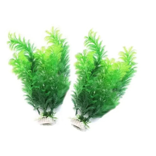 Sun'iy akvarium dekorativ o'simliklari Akvarium va baliq tanklarini bezash uchun suv ostidagi suv o'tlari plastik o'simliklari